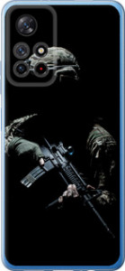 Чехол для Xiaomi Poco M4 Pro 5G Защитник v3 (Зеленый)