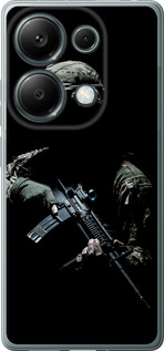 Чехол для Xiaomi Poco M6 Pro Защитник v3 (Зеленый)
