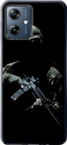 Чехол для Motorola Moto G54 Power Защитник v3 (Зеленый)