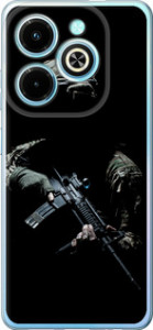 Чохол для Infinix Hot 40i Захисник v3 (Зелений)