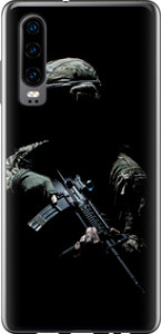 Чехол для Huawei P30 Защитник v3 (Зеленый)