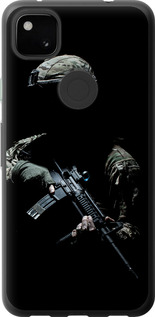 Чохол для Google Pixel 4A Захисник v3 (Зелений)
