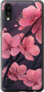 Чехол для ZTE Blade A5 2020 Пурпурная сакура (Фиолетовый)