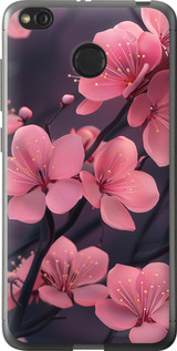 Чехол для Xiaomi Redmi 4X Пурпурная сакура (Фиолетовый)