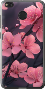 Чохол для Xiaomi Redmi 4X Пурпурна сакура (Фіолетовий)