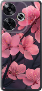 Чехол для Xiaomi Poco F6 Пурпурная сакура (Фиолетовый)