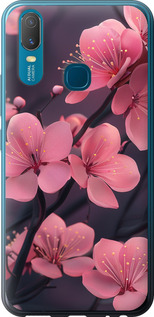 Чехол для Vivo Y11 Пурпурная сакура (Фиолетовый)