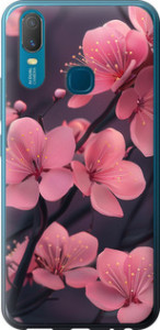 Чехол для Vivo Y11 Пурпурная сакура (Фиолетовый)