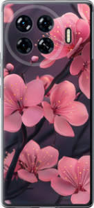 Чохол для Tecno Spark 20 Pro+ Пурпурна сакура (Фіолетовий)