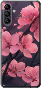 Чехол для Samsung Galaxy A04s Пурпурная сакура (Фиолетовый)