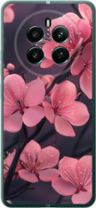 Чехол для Realme 12+ Пурпурна сакура (Фіолетовий)