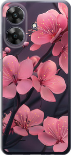 Чохол для Realme Note 60 Пурпурна сакура (Фіолетовий)
