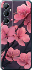 Чехол для Realme C65 4G Пурпурная сакура (Фиолетовый)