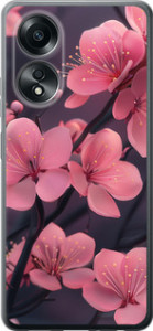 Чохол для Oppo A58 4G Пурпурна сакура (Фіолетовий)