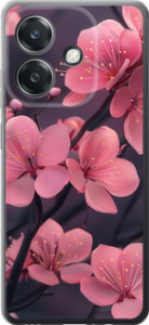 Чехол для Oppo A3 4G Пурпурная сакура (Фиолетовый)