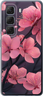 Чохол для Infinix Hot 50 4G Пурпурна сакура (Фіолетовий)