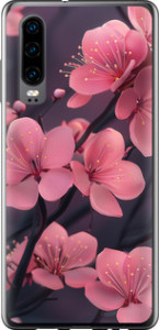Чехол для Huawei P30 Пурпурная сакура (Фиолетовый)