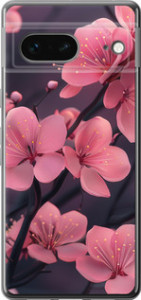 Чохол для Google Pixel 7 Пурпурна сакура (Фіолетовий)