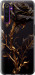 Чохол для Realme 6 Pro Роза 3 (Black)