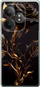 Чехол для Realme GT Neo6 SE Роза 3 (Black)