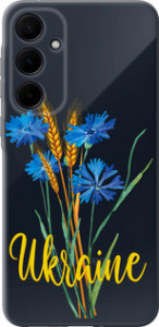 Чохол для Samsung Galaxy A35 Ukraine v2 (Жовтий)