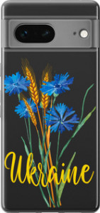 Чехол для Google Pixel 7 Ukraine v2 (Жовтий)