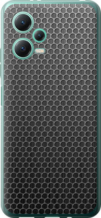 Чехол для Xiaomi Redmi Note 12 5G Ячейки (Чорний)