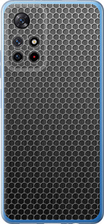 Чехол для Xiaomi Poco M4 Pro 5G Ячейки (Черный)