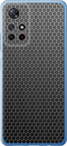 Чехол для Xiaomi Poco M4 Pro 5G Ячейки (Черный)