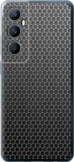 Чехол для Realme C65 4G Ячейки (Черный)