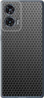 Чохол для Motorola Edge 50 Fusion Ячейки (Чорний)