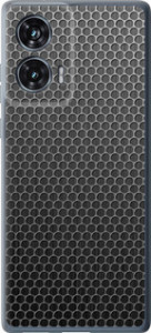 Чохол для Motorola Edge 50 Fusion Ячейки (Чорний)