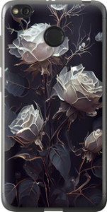 Чохол для Xiaomi Redmi 4X Рози 2 (Black)
