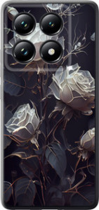 Чехол для Xiaomi 14T Pro Розы 2 (Черный)