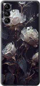 Чехол для Samsung Galaxy A04s Розы 2 (Черный)