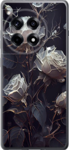 Чехол для OnePlus 12R Розы 2 (Черный)