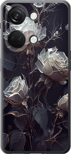 Чохол для OnePlus Nord 3 Розы 2 (Black)