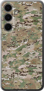 Чехол для Samsung Galaxy S24 FE Камуфляж v5