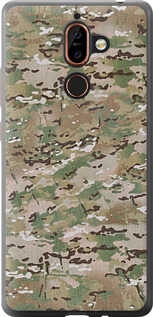 Чохол для Nokia 7 Plus Камуфляж v5