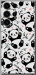 Чехол для Samsung Galaxy S24 Ultra Панды (Белый)