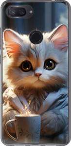 Чехол для Xiaomi Mi 8 Lite White cat