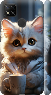 Чехол для Xiaomi Redmi 9C White cat