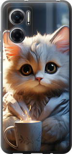 Чехол для Xiaomi Redmi 10 5G White cat
