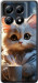 Чехол для Xiaomi 14T Pro White cat