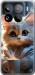 Чехол для Xiaomi 15 Pro White cat