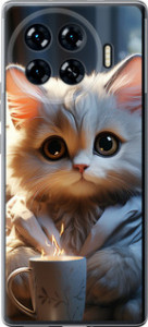 Чехол "White cat" для Tecno Spark 20 Pro+