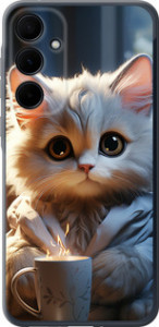 Чехол для Samsung Galaxy A35 White cat