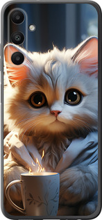 Чехол для Samsung Galaxy A05s White cat
