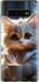 Чехол для Samsung Galaxy S10 Plus White cat