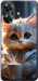 Чехол для Realme Note 60 White cat